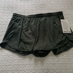 lululemon athletica Dark Green Athletic Short
Size‎ 14 NWT~ Swiftly MidRise